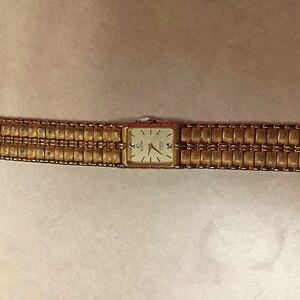 Elegant Elgin Gold-Tone Watch